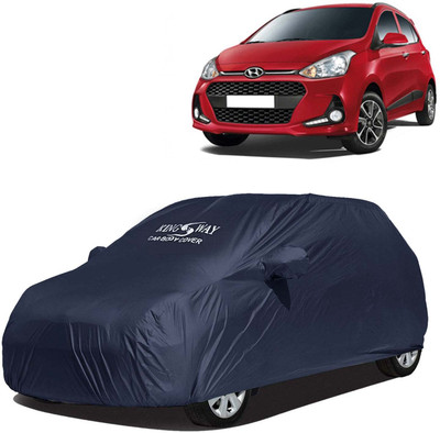 Kingsway Car Cover For Hyundai Grand i10 (With Mirror Pockets)(Grey, For 2017, 2018, 2019 Models)