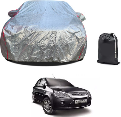 PAGORA Car Cover For Ford Fiesta Classic (With Mirror Pockets)(Silver)
