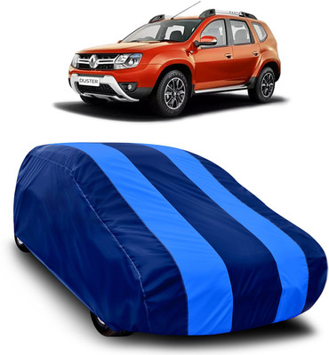 MoTRoX Car Cover For Renault Duster (Without Mirror Pockets)(Blue, Blue)
