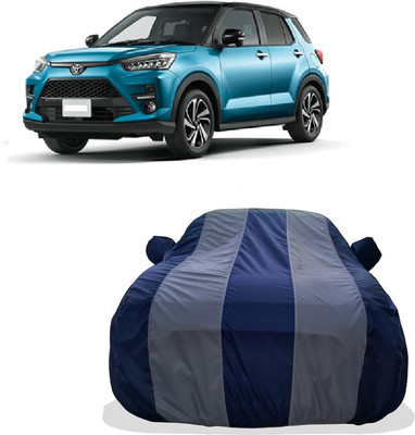 Tricway Car Cover For Toyota Raize (With Mirror Pockets)(Multicolor)