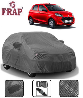 Frap Car Cover For Maruti Suzuki Alto K10 (With Mirror Pockets)(Grey, For 2021, 2022, 2023 Models)