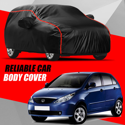 KULTEX Car Cover For Tata Indica Vista (With Mirror Pockets)(Multicolor)