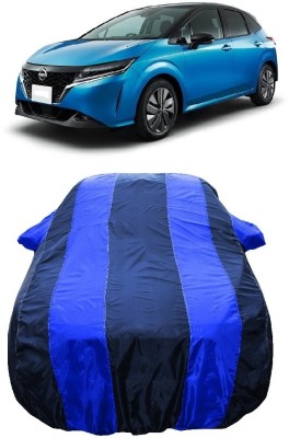 Wegather Car Cover For Nissan Note e-Power (With Mirror Pockets)(Blue)