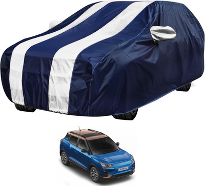 MOCKHE Car Cover For Mahindra XUV400 (With Mirror Pockets)(White)