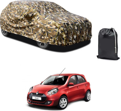 PAGORA Car Cover For Renault Pulse (With Mirror Pockets)(Yellow, For 2019, 2020, 2021, 2022, 2023 Models)