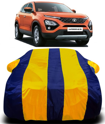 AXLOZ Car Cover For Tata Harrier (With Mirror Pockets)(Multicolor)