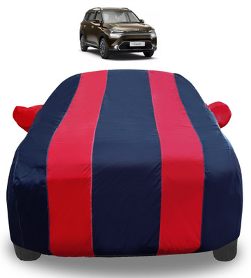 Amanzo Car Cover For Kia Carens (With Mirror Pockets)(Red)