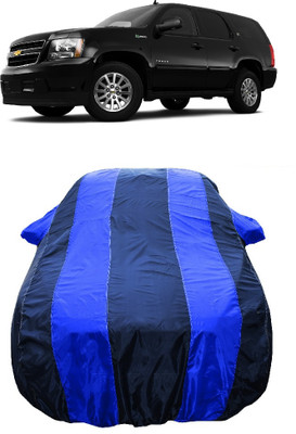 Wegather Car Cover For Chevrolet Tahoe 6.0L (With Mirror Pockets)(Blue)