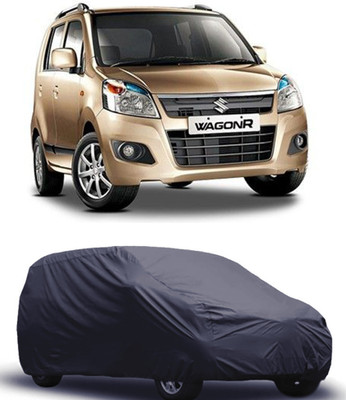 ROYAL AUTO MART Car Cover For Maruti Suzuki WagonR (Without Mirror Pockets)(Grey)