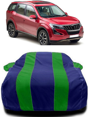 Autoprime Car Cover For Mahindra XUV500 W5 Diesel (With Mirror Pockets)(Green, Blue)