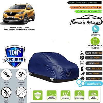 Tamanchi Autocare Car Cover For Renault Triber RXL Petrol(Blue)