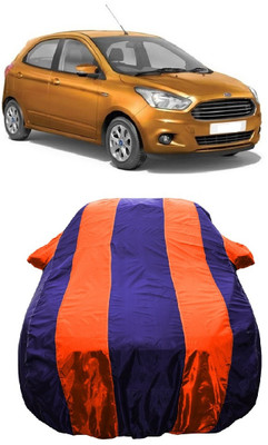 Wegather Car Cover For Ford Figo 1.2P Trend MT (With Mirror Pockets)(Orange)