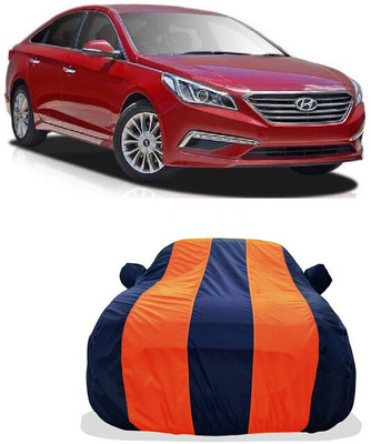 Tricway Car Cover For Hyundai Sonata LF3 Elite (With Mirror Pockets)(Orange)