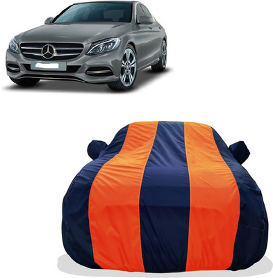 Tricway Car Cover For Mercedes Benz C-Class C220 CDI (With Mirror Pockets)(Orange)