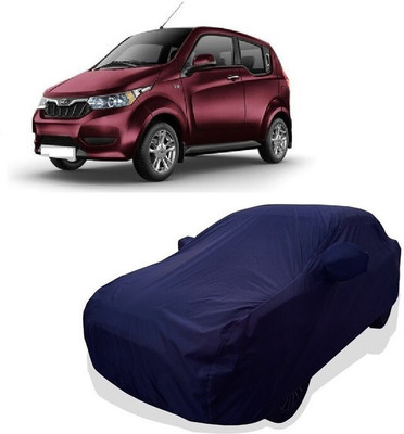 Tricway Car Cover For Mahindra e2oPlus P6 (With Mirror Pockets)(Blue)