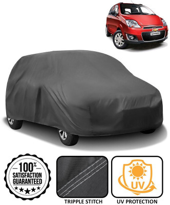 CARNEST Car Cover For Chevrolet Spark (Without Mirror Pockets)(Grey)
