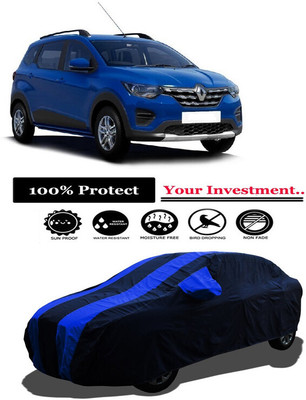Amexride Car Cover For Renault Triber RXT (With Mirror Pockets)(Multicolor)