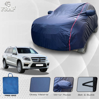 Frap Car Cover For Mercedes Benz GL-Class 350 CDI Blue Efficiency (With Mirror Pockets)(Blue, Red)