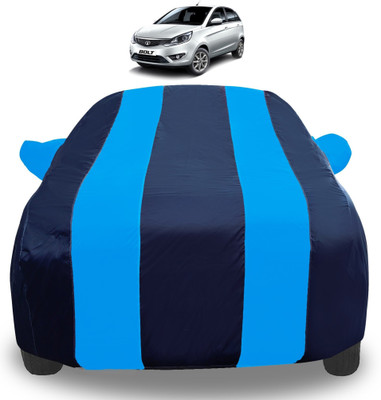 Auto Hub Car Cover For Tata Bolt (With Mirror Pockets)(Blue)