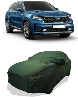 Coxtor Car Cover For Kia Sorento (With Mirror Pockets)(Green)