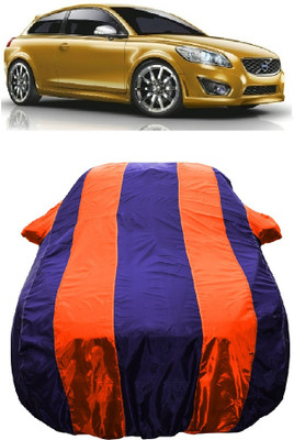 Wegather Car Cover For Volvo C30 Sports 1.6 (D) (With Mirror Pockets)(Orange)