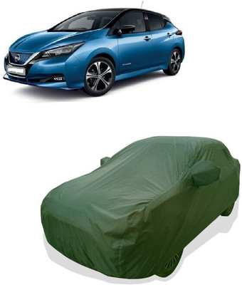 Tricway Car Cover For Nissan Leaf (With Mirror Pockets)(Green)