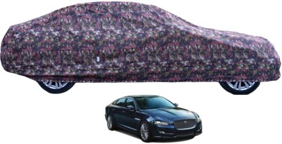 Auto Hub Car Cover For Jaguar XJ (With Mirror Pockets)(Green)