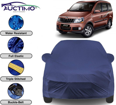 AUCTIMO Car Cover For Mahindra Xylo (With Mirror Pockets)(Blue)
