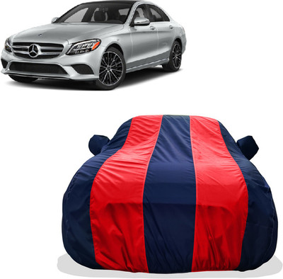 Tricway Car Cover For Mercedes Benz C-Class 520 DCI (With Mirror Pockets)(Red)
