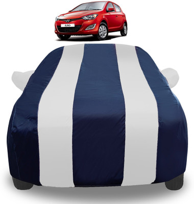 Auto Hub Car Cover For Hyundai i20 (With Mirror Pockets)(Silver)