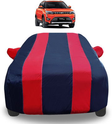 Auto Hub Car Cover For Mahindra XUV 300 (With Mirror Pockets)(Red)