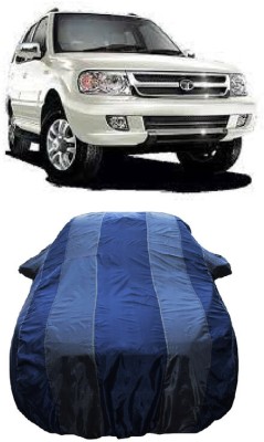 Wegather Car Cover For Tata Safari DICOR 2.2 LX 4x2 (With Mirror Pockets)(Grey)