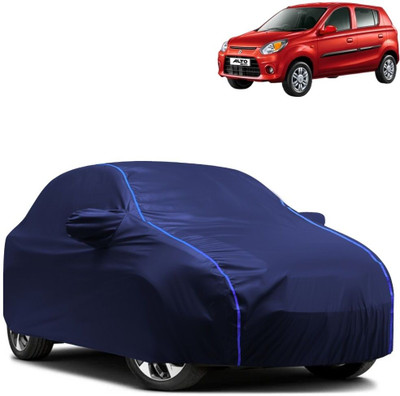 Autohaux Car Cover For Maruti Suzuki Alto 800 LXI S-CNG (With Mirror Pockets)(Blue)