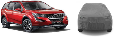 Anlopeproducts Car Cover For Mahindra XUV500 W3 Diesel (With Mirror Pockets)(Grey)