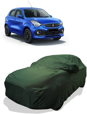 Coxtor Car Cover For Maruti Suzuki Celerio LXI (With Mirror Pockets)(Gold)