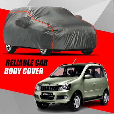AUCTIMO Car Cover For Mahindra Quanto (With Mirror Pockets)(Multicolor)