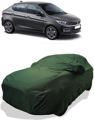 QLAX Car Cover For Maruti Tigor EV XM Electric (With Mirror Pockets)(Green)