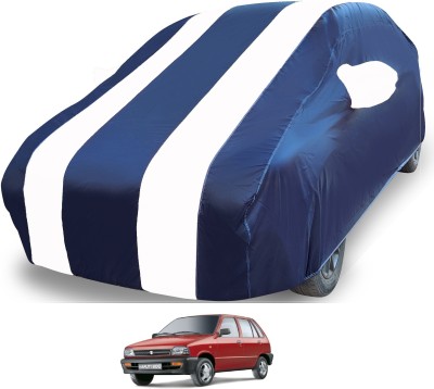 Euro Care Car Cover For Maruti 800 (With Mirror Pockets)(White)