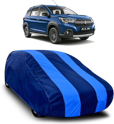 MoTRoX Car Cover For Maruti Suzuki WagonR (Without Mirror Pockets)(Blue, Blue)