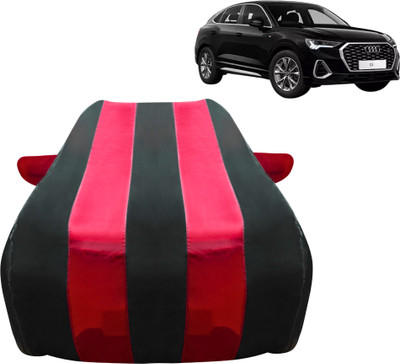 vyas Car Cover For Audi Q3 (With Mirror Pockets)(Red, Black)