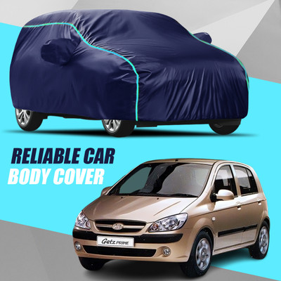 S Shine Max Car Cover For Hyundai Getz Prime (With Mirror Pockets)(Multicolor)