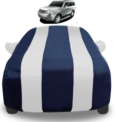 Auto Hub Car Cover For Tata Sumo Grande (With Mirror Pockets)(Silver)
