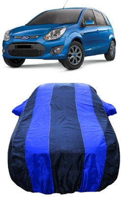 Wegather Car Cover For Ford Figo 1.4L (With Mirror Pockets)(Blue)
