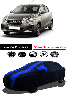 Amexride Car Cover For Datsun Datsun GO D Petrol (With Mirror Pockets)(Multicolor)
