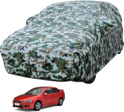 Auto Hub Car Cover For Mitsubishi Lancer (With Mirror Pockets)(Multicolor)