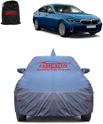 FAMEXON Car Cover For BMW 6 Series (With Mirror Pockets)(Grey)