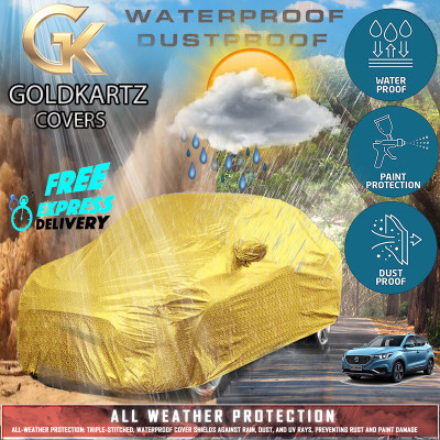 Tamanchi Autocare Car Cover For Honda Amaze (With Mirror Pockets)(Gold)