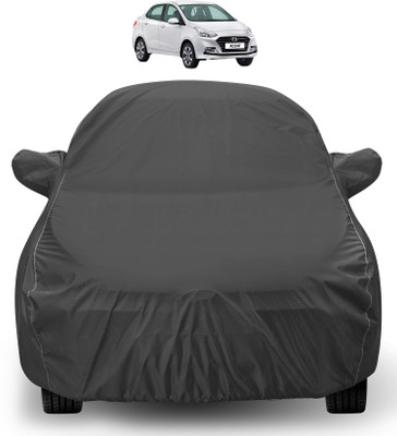 Euro Care Car Cover For Hyundai Xcent (Without Mirror Pockets)(Grey)