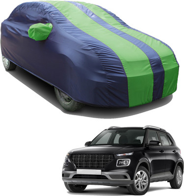 SS FOR YOUR SMART NEEDS Car Cover For Hyundai Venue (With Mirror Pockets)(Green, Blue, For 2019 Models)