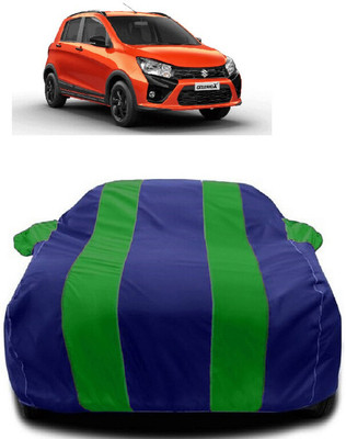 Autoprime Car Cover For Maruti Suzuki CelerioX AMT ZXI (With Mirror Pockets)(Green, Blue)
